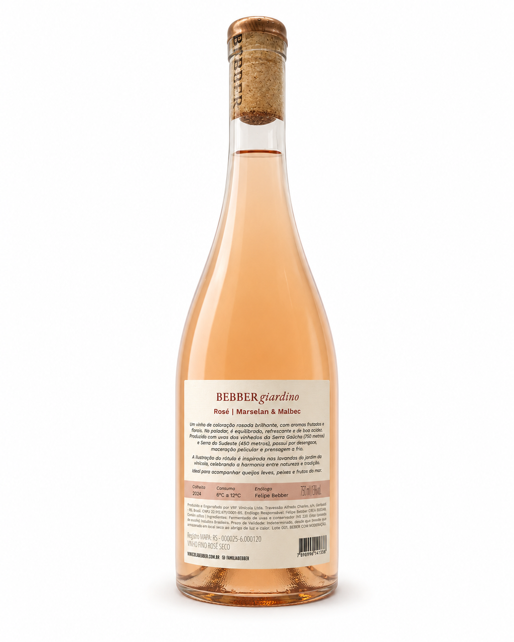 Familia Bebber Rosé 2025 – Brasil
