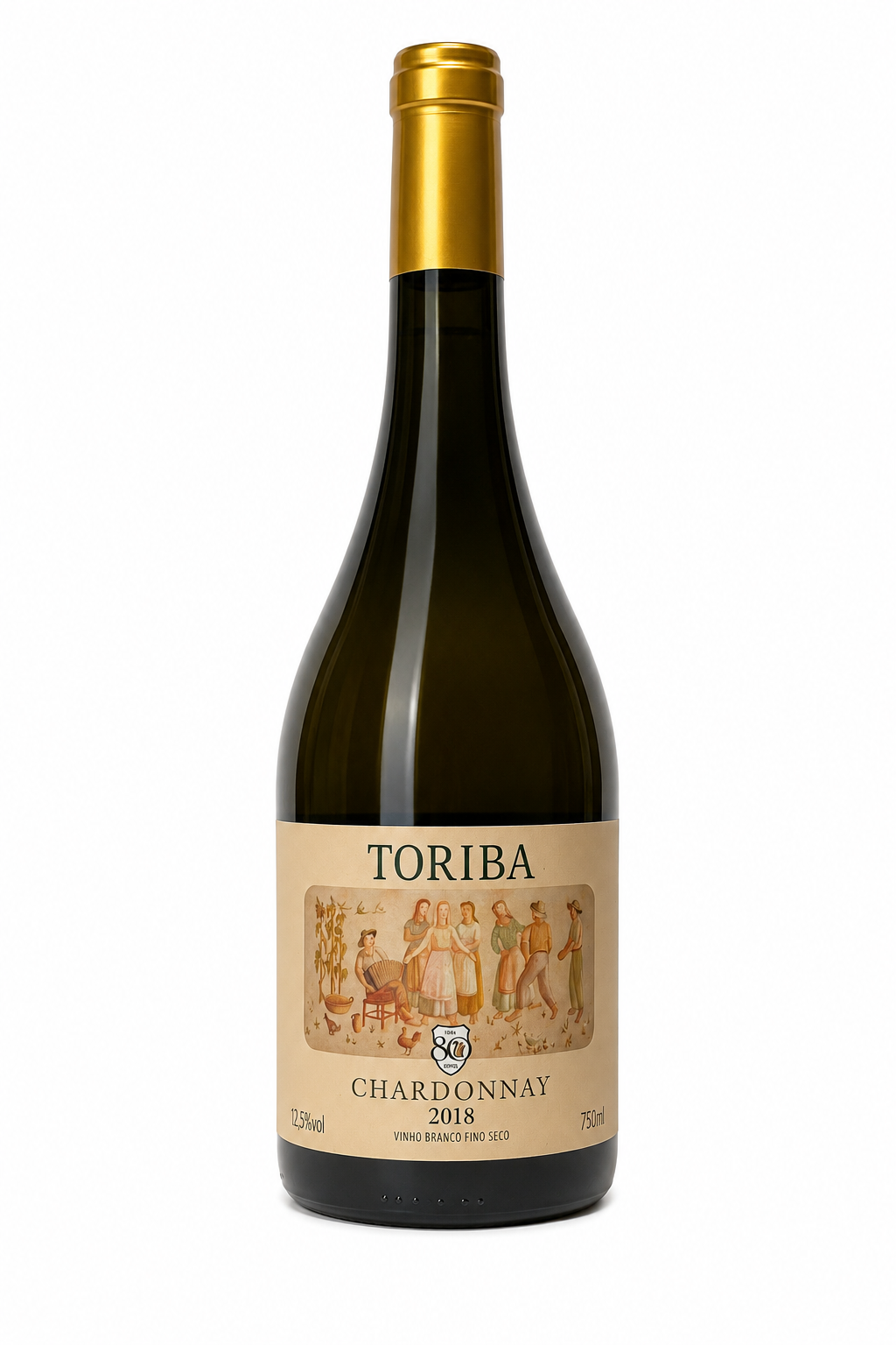 Vinho Branco Toriba Chardonnay 2018  - Brasil